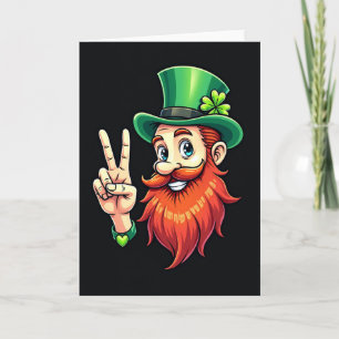 Carte de lutin à motif de cœur