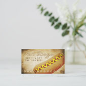 carte de luxe âgée de fidélité de hot-dogs (Debout devant)
