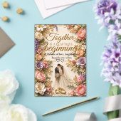 Carte de luxe éditable pour invitation de mariage (Insitu (Mariage))