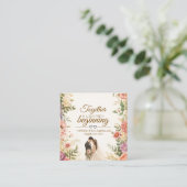 Carte de luxe éditable pour invitation de mariage (Debout devant)