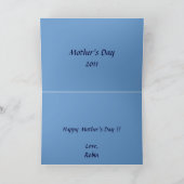 Carte de m-day de maman (Intérieur)