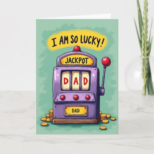 Carte de machine de jeu Lucky Dad (Devant)