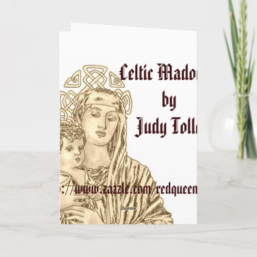 Carte de Madonna de Celtic (Dos)