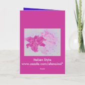 Carte de Magic Flowers (Dos)