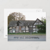 Carte de maison mobile amusante (Devant / Derrière)