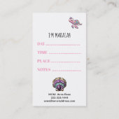 Carte de maman de *~* - BONJOUR sirène de parties (Dos)