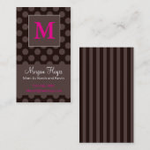 Carte de maman de chocolat (Devant / Derrière)