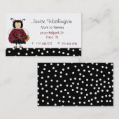 Carte de maman de coccinelle (Devant / Derrière)