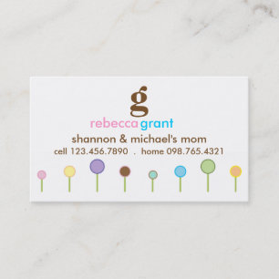 Carte de "maman" de pavot