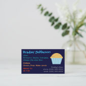 Carte de maman du petit gâteau du garçon (Debout devant)