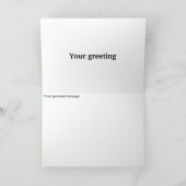 Carte de maman et bébé rhinocéros (Intérieur)