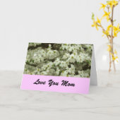Carte de maman Love You (Fleur jaune)
