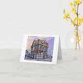 Carte "de manoir morbide" de Paul McGehee (Fleur jaune)