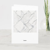 Carte de marbre de joyeux anniversaire (Dos)