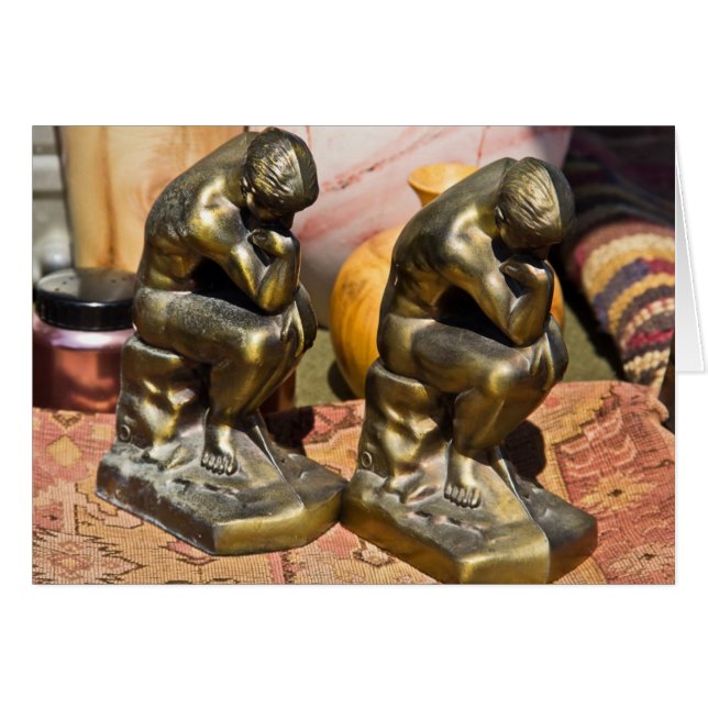 Carte de marché aux puces (Devant horizontal)