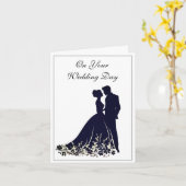 Carte de Mariage (Fleur jaune)