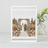 CARTE DE MARIAGE (Debout devant)
