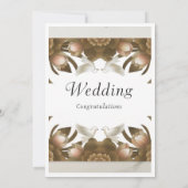 CARTE DE MARIAGE (Dos)