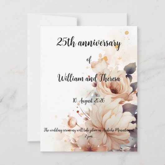 Carte de mariage (Devant)