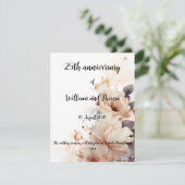 Carte de mariage (Debout devant)