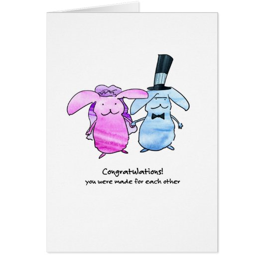 Carte de mariage (Devant)