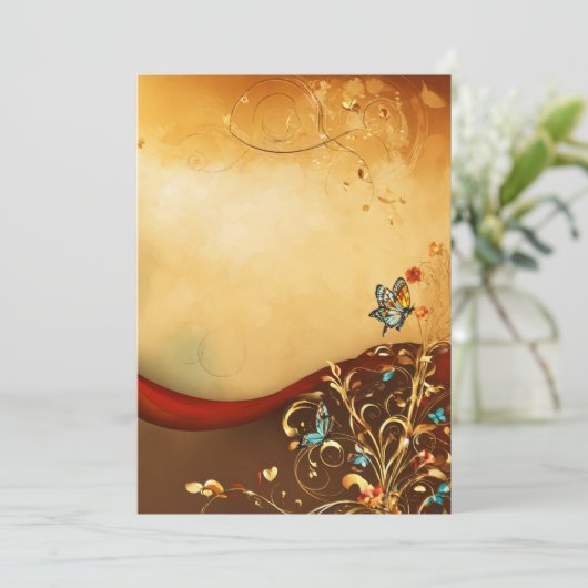 carte de mariage (Debout devant)