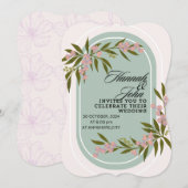 Carte de mariage (Devant / Derrière)