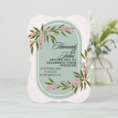 Carte de mariage (Debout devant)