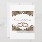 CARTE DE MARIAGE (Dos)