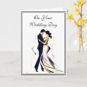 Carte de Mariage (Fleur jaune)