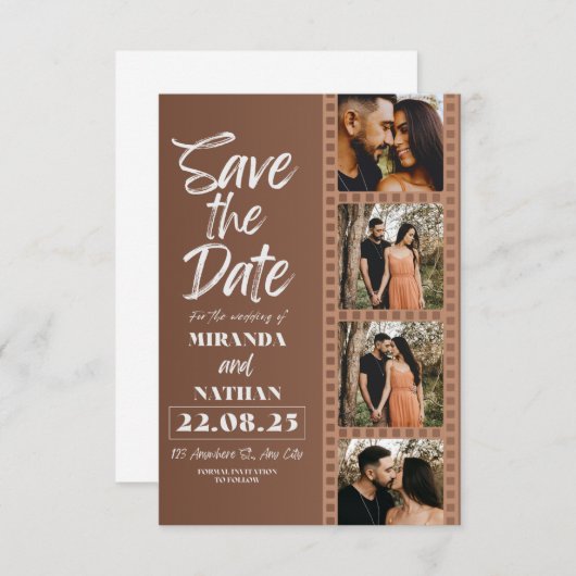 carte de mariage (Devant / Derrière)