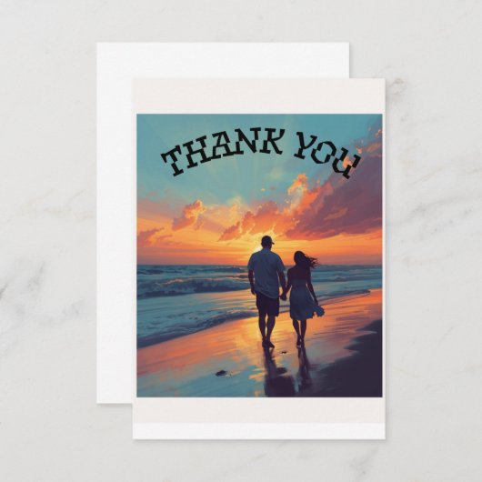 Carte de mariage (Devant / Derrière)