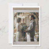 CARTE DE MARIAGE (Devant)