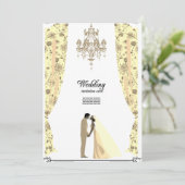 Carte de mariage (Debout devant)