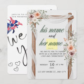 Carte de mariage (Devant / Derrière)