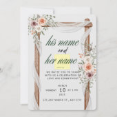 Carte de mariage (Devant)