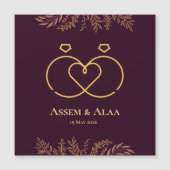 carte de mariage (Devant)