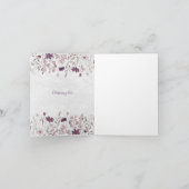 carte de mariage (Intérieur)