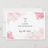 carte de mariage (Dos)