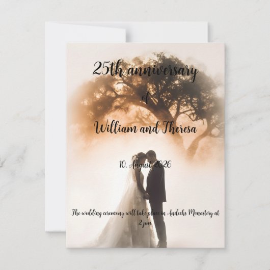Carte de mariage (Devant)