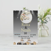 carte de mariage (Debout devant)