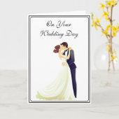 Carte de Mariage (Fleur jaune)