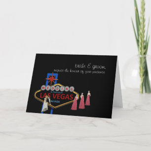 Carte de mariage à Las Vegas pour aller à la chape