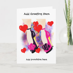 Carte de mariage/anniversaire/fiançailles pour les