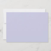Carte de mariage annulée élégamment regrettable la (Dos)
