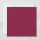 Carte de mariage chic avec écriture moderne en Bou (Dos)