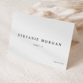 Carte de Mariage classique noire