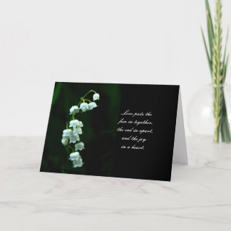 Carte de mariage - coutume