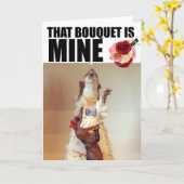 Carte de mariage de belette de Juanita (Fleur jaune)