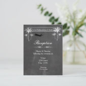 Carte de mariage de destination de voyage à la cra (Debout devant)